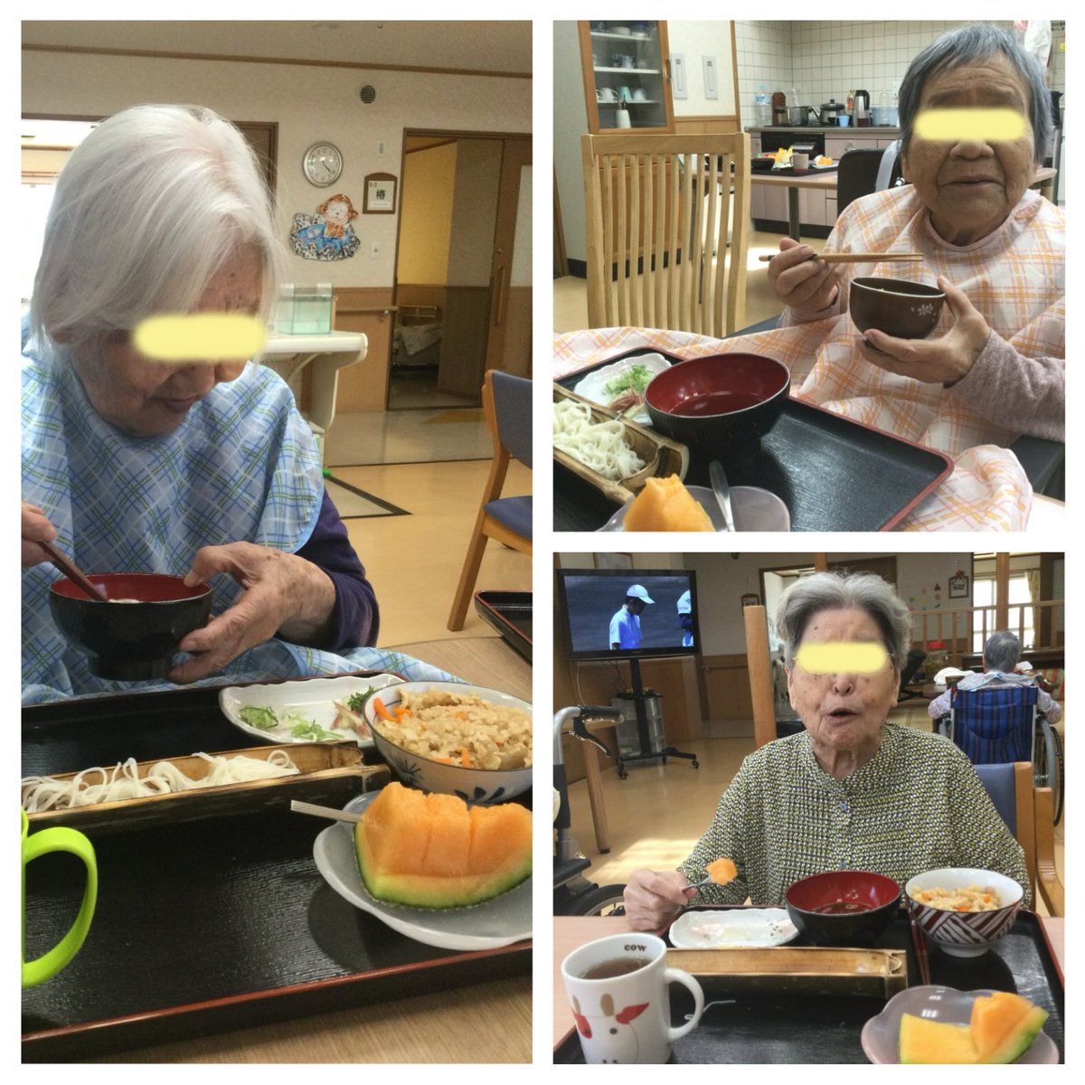 carrefour_inami's tweet photo. GHのお昼に炊き込みご飯を作りました🍽️
具材をみんなで刻み、お米を研いで炊飯器でスイッチオン✨
竹の器にはお素麺も盛り付けて、涼やかで風情のある夏のランチに😆
薬味たっぷりで、暑い日にもつるっと召し上がっていただけました👍
#カルフール印南　#介護施設　#GH   #ランチ　#夏　#印南町 https://t.co/GkrJjHijrj