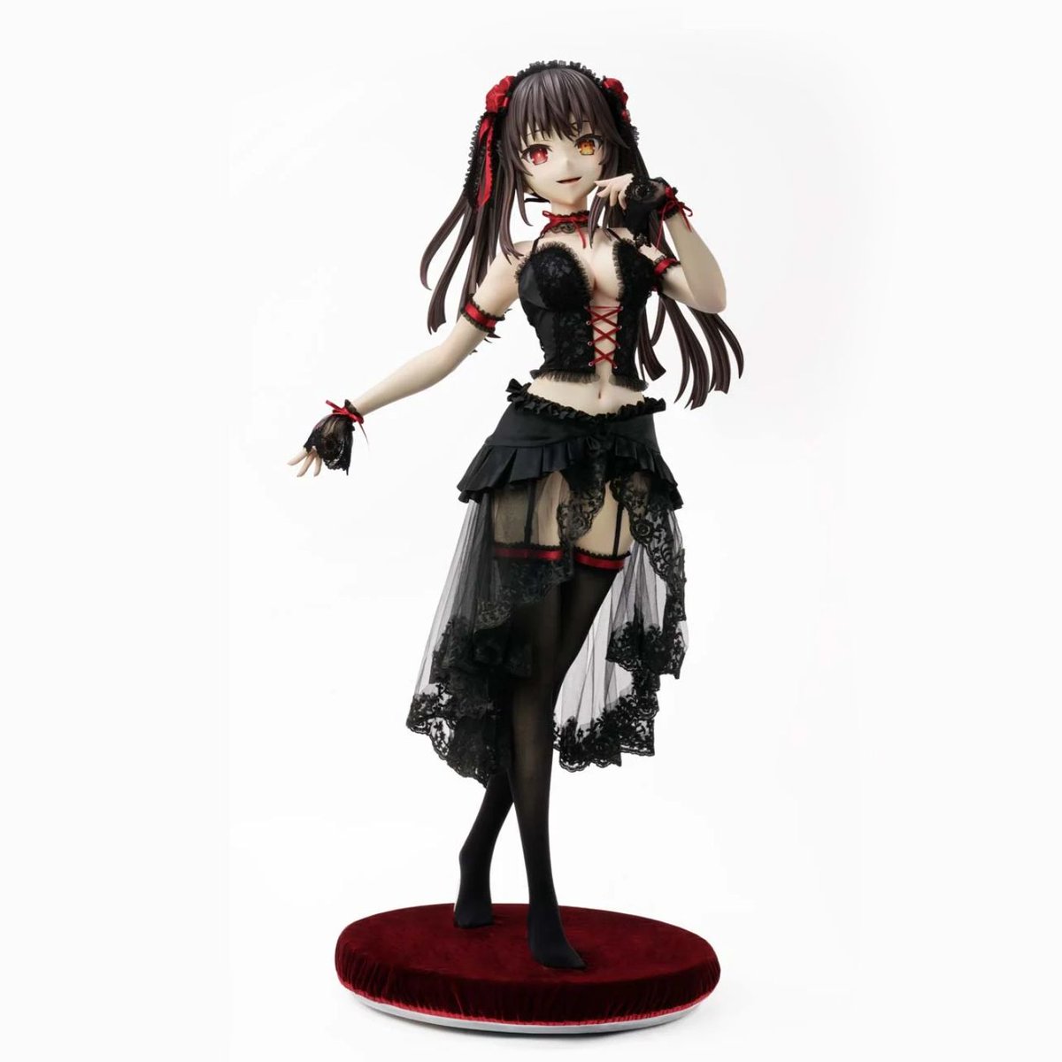Dexerto's tweet photo. This life-size anime girl figure costs $8,000 and weighs as much as a large dog

Kurumi Tokisaki from Date A Live stands 5 ft 4 in tall, weighs over 100 lb, and even comes with real fabric lingerie https://t.co/8mbVLshrAd