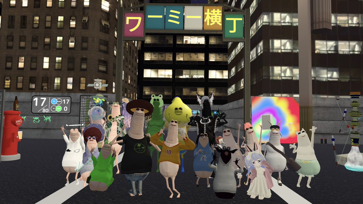KEDAMA__VRC's tweet photo. な…なんとっ！
ワーミー横丁へ@105ro8 さんが🍣✨️
ｷｭｲｲｲｲｯｷｪｪｪｴｯ（発狂）
記念撮影させていただき嬉しすぎました🥹

ちぬさん🐐とｽｰﾊｰｽｰﾊｰ💭
そっと整列していたら… https://t.co/8nIkJR5iOW