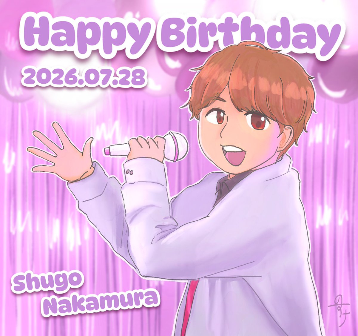 nsk_kokoropaint's tweet photo. 宗悟さんお誕生日おめでとうございます🎉
先日、久しぶりにライブの円盤を見ていたらやっぱり宗悟さんのパフォーマンス最高だなと再確認しました😭✨これからのご活躍も応援しております！
#仲村宗悟生誕祭2026
#仲村宗悟誕生祭2026
#いちゃりばしゅうご 
#いちゃりばしゅうご絵 https://t.co/pcXfGaPSlK
