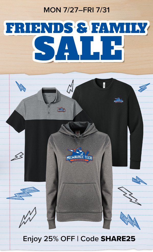 MATC_Athletics's tweet photo. Save big on custom Stormers gear!

Refresh all your school fanwear with 25% OFF sitewide. From custom tees and polos to zips and pullovers, don’t miss out on this exclusive offer—sale ends Fri. July 31. Code SHARE25.

https://t.co/L7k6SlmXIY https://t.co/8xYs9B6Hy1
