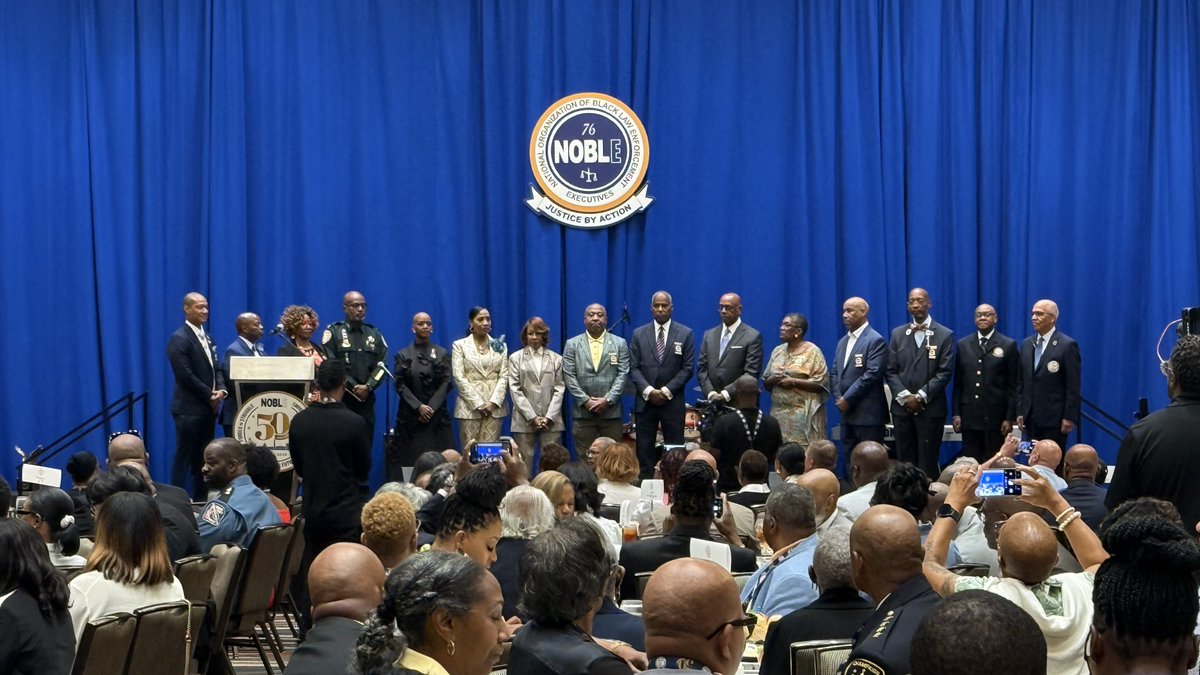 noblenatl's tweet photo. At the Civil Rights Brunch during #NOBLE50, we celebrated remarkable leaders whose dedication embodies the values of service, equity, and community. A heartfelt thank you to our keynote speaker, for delivering a powerful message that resonated long after the applause faded... https://t.co/friUDEqVV2