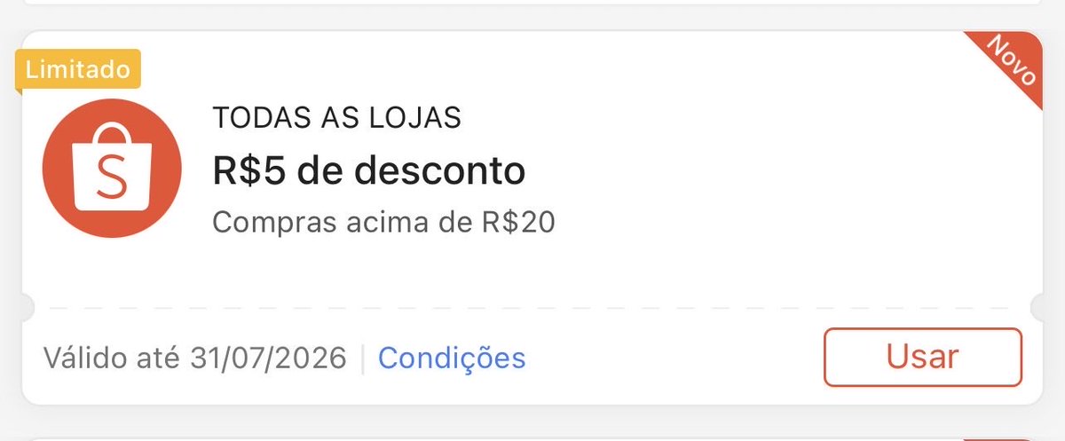 garimponline's tweet photo. Cupom Shopee digitável 

🏷️ ACH0UEXTR4AF

R$5 OFF em compras acima de R$20

Esse é ótimo pra dar + desconto nos produtos baratinhos que a gente compra!

🛍️ https://t.co/Q7l9DL4To3

Copie o código, clique no link, cole na aba “inserir código” https://t.co/SGIKkoGJbP