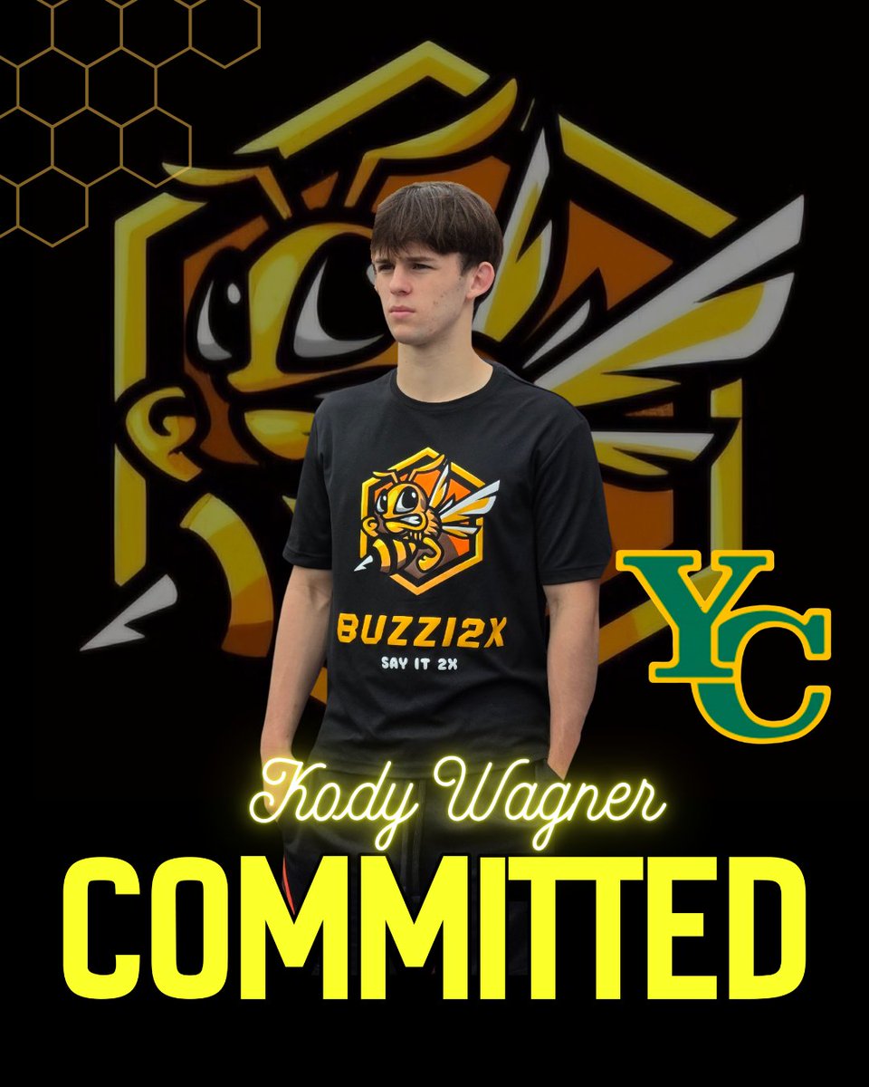 Buzzi2xHoops's tweet photo. 🏀 COMMITTED 🏀

Congrats to Kody Wagner on his commitment to Yavapai College!

Proud of the work you've put in to earn this opportunity. Appreciate you letting Buzzi2x be part of your journey. Wishing you nothing but success at the next level.

Go be great! 🐝💛🖤

#sayit2x https://t.co/5TsmT9flhb