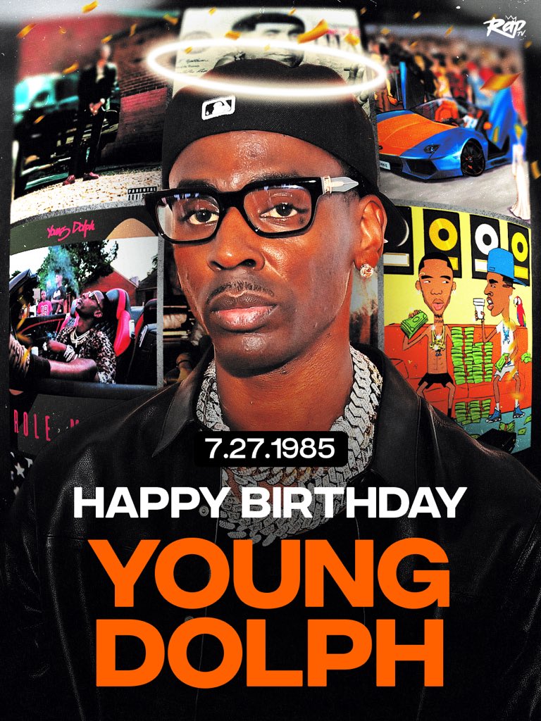 Rap's tweet photo. Happy Heavenly Birthday to Young Dolph‼️🕊️ https://t.co/GnUHgiFWkW
