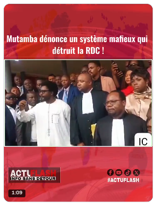kinshasaweb's tweet photo. #RDC #FRIVAO #Justice #ConstantMutamba #Kinshasa #RDCongoMonPays #EtatsUnisDAfrique #PROCÈSFRIVAO 
🚨 RDC : Procès FRIVAO, Constant Mutamba quitte l’audience et dénonce un "système mafieux" 
https://t.co/zcv3fLA4On @JusticeGouvCD @NgefaGuillaume @ConseilEtatRDC @Cour_constRdc @CsmCsmrdc2022 @PrimatureRDC @Presidence_RDC
