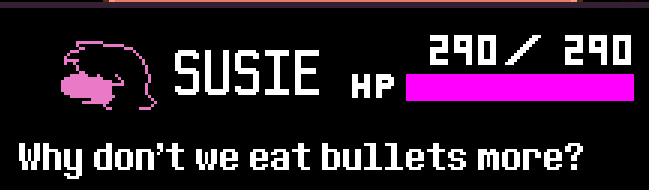 dailytobytrivia's tweet photo. The Flavigne item from Chapter 5 is a clear reference to Flowey's Friendliness Pellets from Undertale. https://t.co/LcCCIxszRk