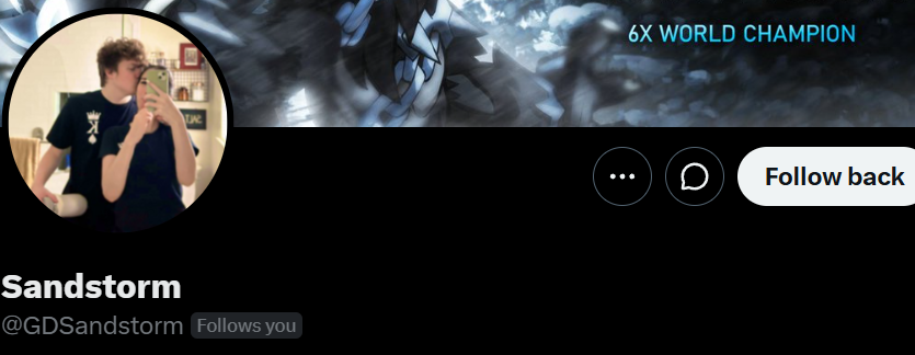 VODHALLA's tweet photo. Dang got the world champ to follow me should  I follow him back? https://t.co/uxKtJMJvWy