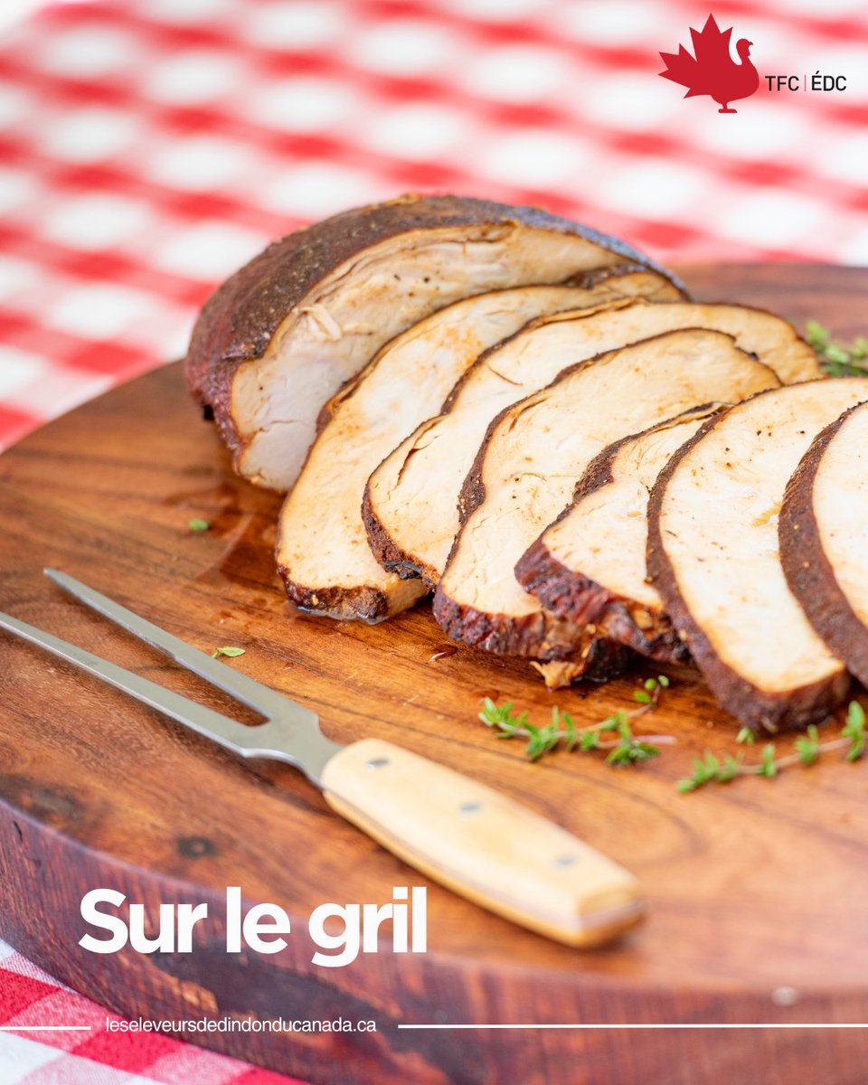 TurkeyFarmersCa's tweet photo. Allumez le barbecue! Des hamburgers aux saucisses, en passant par les brochettes, il existe une foule de façons délicieuses d’apprêter le dindon canadien cet été!
Vous trouverez des astuces et des recettes pour les grillades ici :
https://t.co/vGh3of96ch https://t.co/M4caY7X2fM