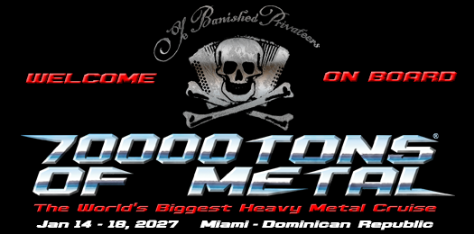 70000tons's tweet photo. Please welcome @yebanished onboard #70000TONS OF METAL 2027, The Original, The World’s Biggest Heavy #MetalCruise!

Get ready to Raise Your Glass as these seafaring folk renegades take the stage with their high-energy live performances.

Get ready for maximum ‘O’verdrive. https://t.co/pEhPaGrbTf