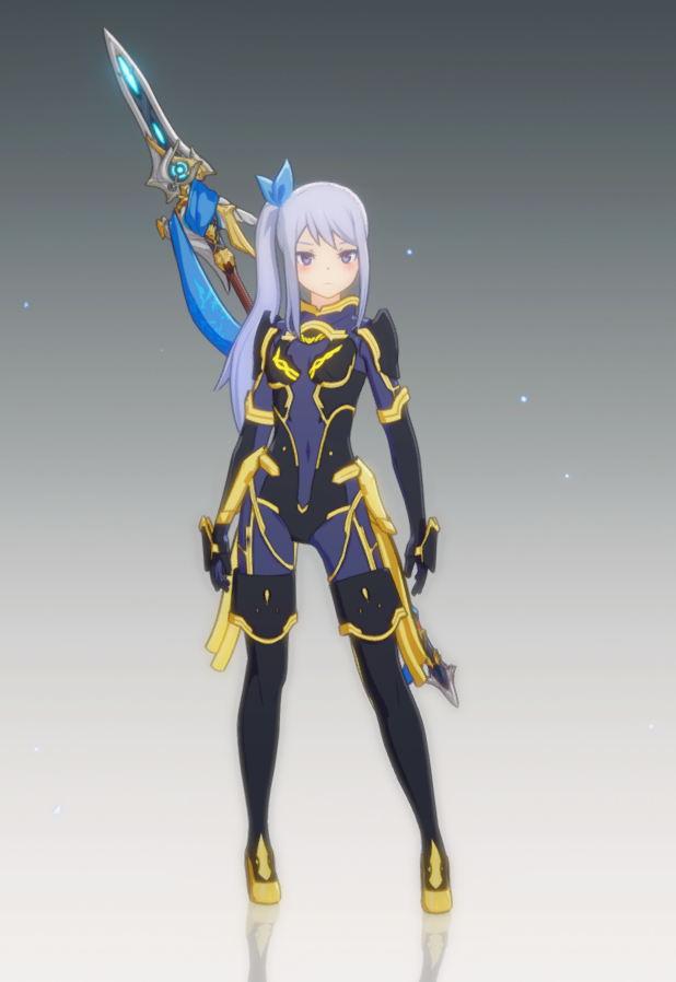 kochisuika's tweet photo. @0101_Daisy じゃあムズイだろうけど、零式アーマー一式をこの槍に似合うように出来たりする！？ https://t.co/KG61cuN1UT