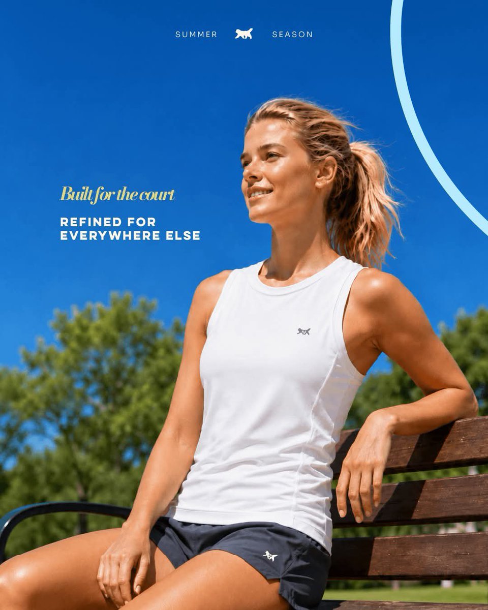 AJAthleticAC's tweet photo. Straight off the court, straight into the weekend. Performance wear that doesn’t look like gym clothes.

🎾 https://t.co/NJYWYd7bZV https://t.co/V7EnpqJKal
