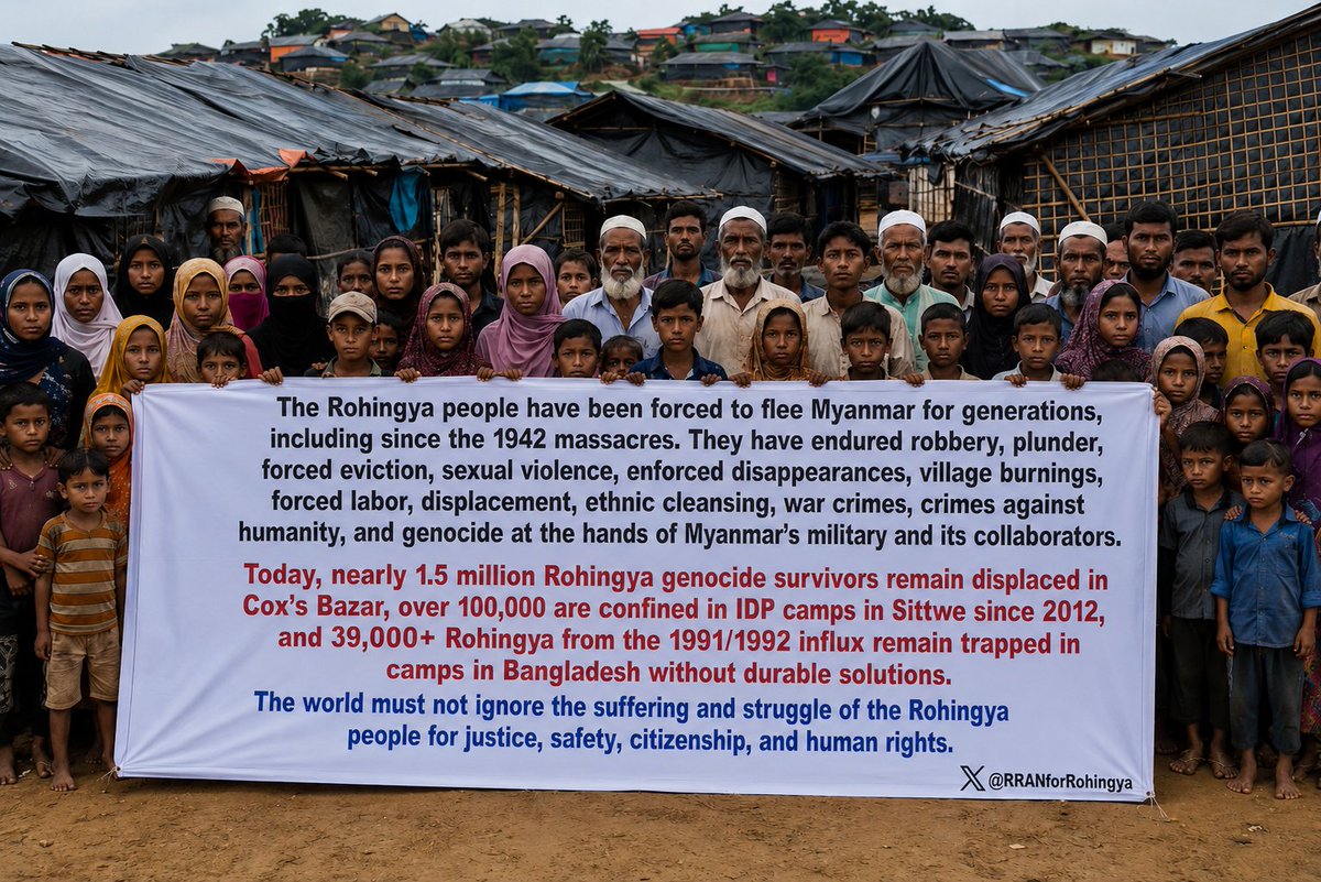 Rohingya Rights Advocacy Network (RRAN) tweet media