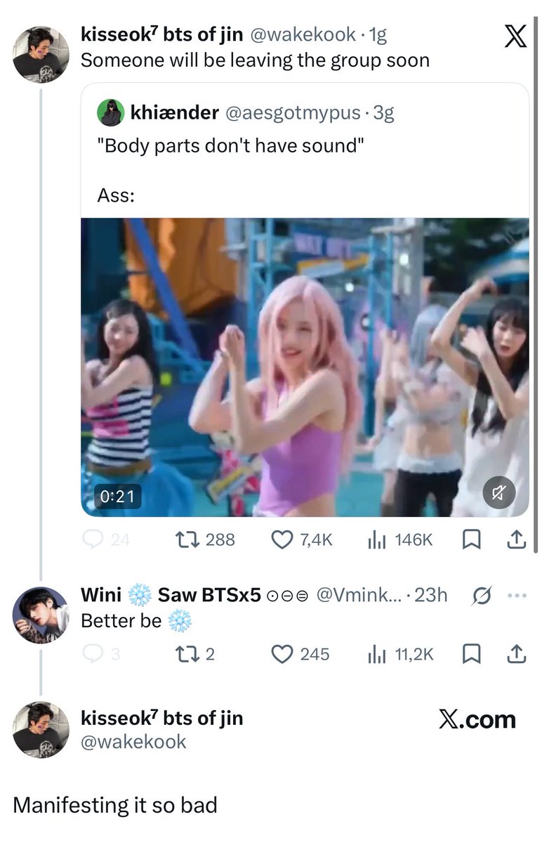 yonqikai's tweet photo. armies bonding over hating women, what a great fandom https://t.co/xlt2cICNXl