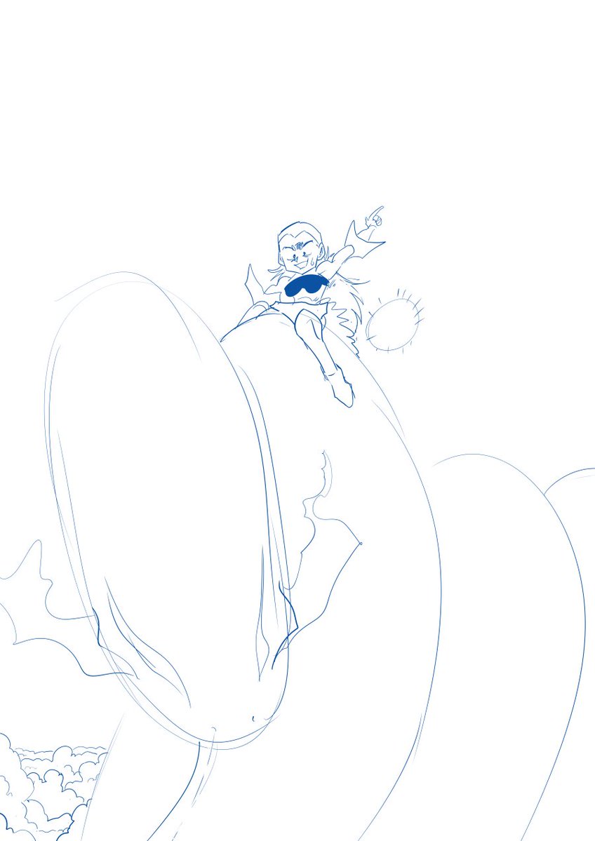 Pedroxturbo's tweet photo. Processo de fazer uma capa
Rascunho > Lineart
Depois mostro como fica o colorido https://t.co/ynAHMWZ26i