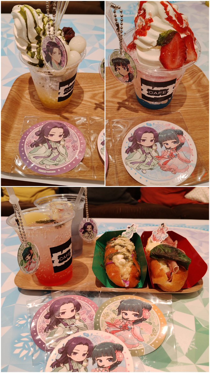 doiha666_13's tweet photo. 薬屋のひとりごと
洒落CAFE
氷菓の涼
基本的に揚げパンとドリンクのお店
カリカリの揚げパンと謎のすみれドリンク😂
外は暑いけど��は冷房強め💖
でもかき氷にソフトクリームが乗っているメニューで寒っ🥶
ちょっと手際が悪いかなと…
結果1時間で回った！
ご馳走さまでした🍽️ https://t.co/oNoHKcbUUc