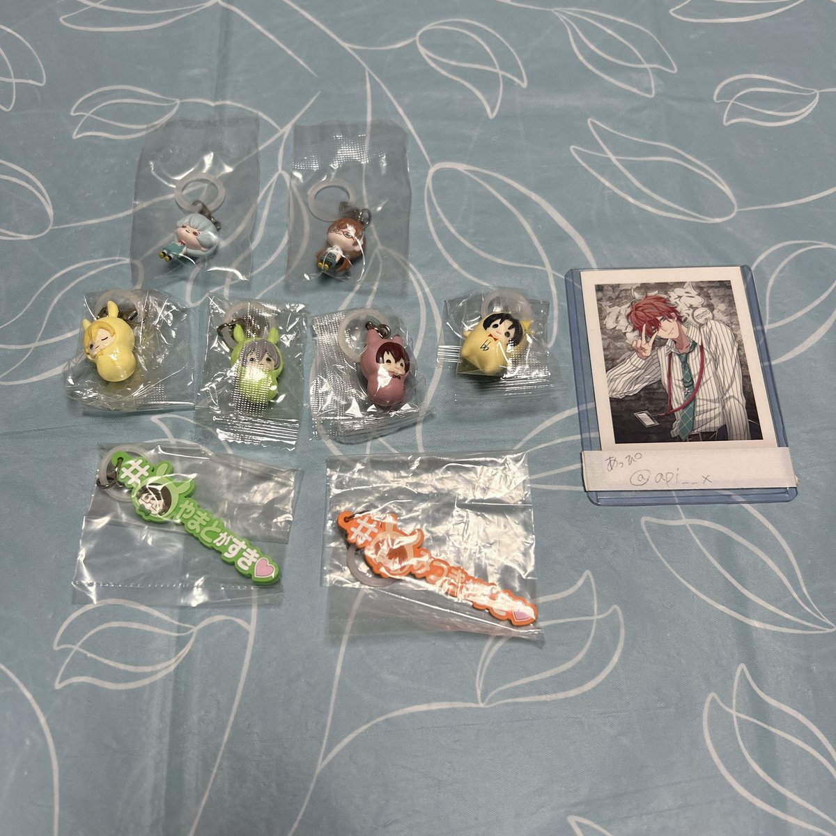 api__x's tweet photo. 【交換 譲渡】エヴァンゲリオン アイドリッシュセブン アイナナ めじるしアクセサリー ハッシュタグ

譲 ¦ ☆レイ マリ ナギ ☆千 トウマ ☆伊織 大和 三月

求 ¦ 定価+送料＞カヲル キルア 月島蛍 環 壮五 楽

郵送のみ
☆は無印含む譲渡

お気軽にお声掛けください★¨̮ https://t.co/wBQIkPH6cT