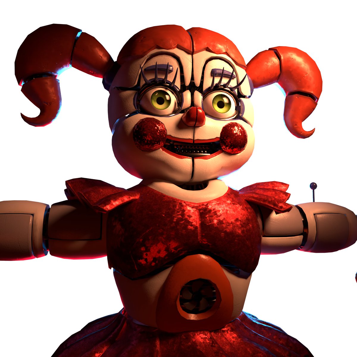 lumiere3dx's tweet photo. Textures are done as well! The entire suit is about 15k vertices by now 🌬️
#FNAF #blender3d https://t.co/2b9NPF1A2e