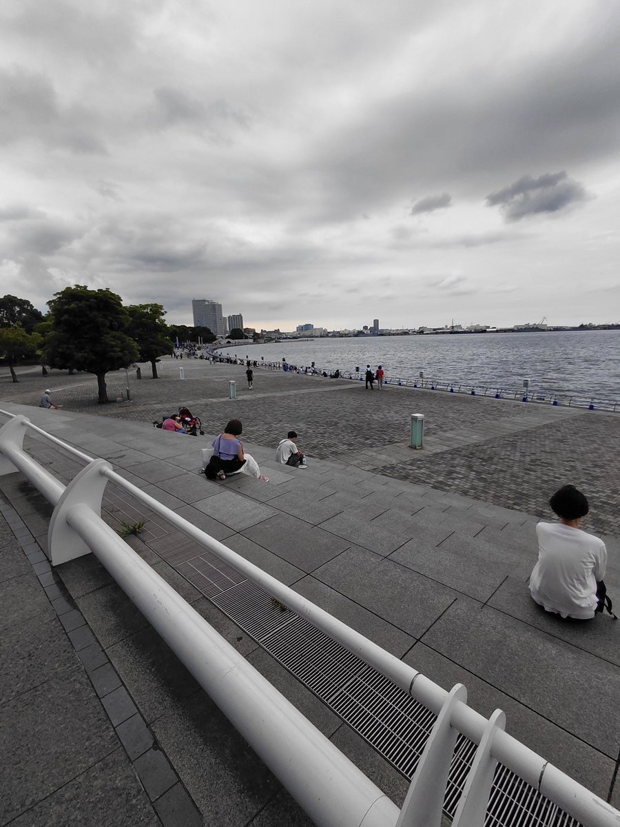 Shintoshi6's tweet photo. 今日の散歩は山下公園から臨港パークのドローンショー見て随分歩いたな。 https://t.co/rSME6FGOLv