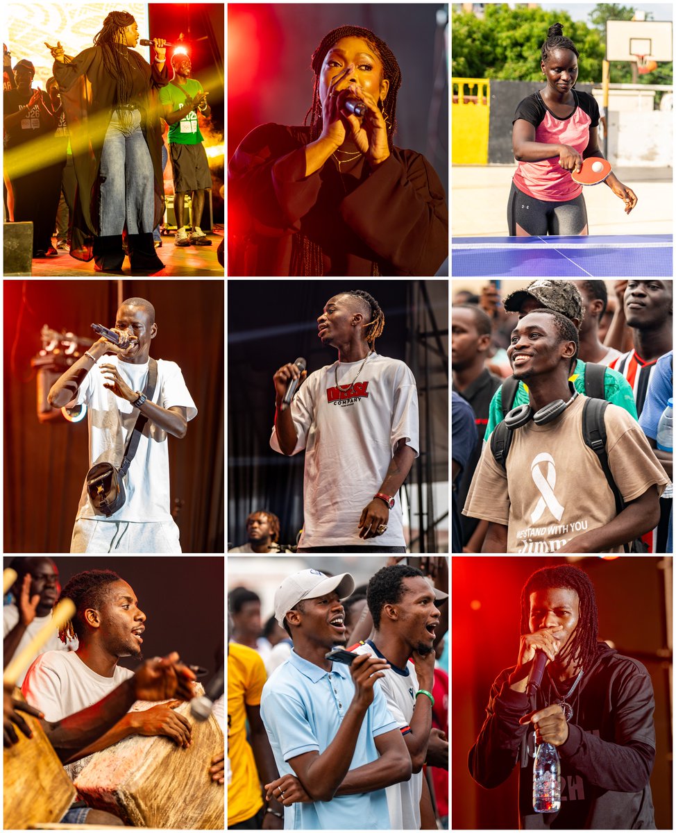 jojdakar2026's tweet photo. Le campus de l'UCAD a vibré aux couleurs du J-100 ! Entre le Play Program qui a rassemblé les étudiants autour du sport et de l'esprit olympique, et le grand concert porté par Mamy Mbaye, interprète de "Teranga", l'hymne officiel de Dakar 2026, aux côtés de Dip Doundou Guiss, Eljaz, Bakhaw Assiko, Bilou XIV et DJ Djilass, des milliers de jeunes ont célébré les 100 derniers jours avant les Jeux.

Une journée 100% jeunesse, 100% Teranga 🔥 

#Dakar2026