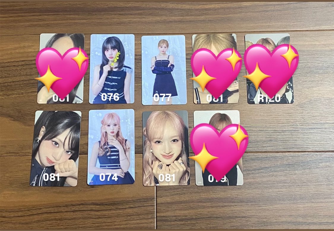 oihm4_'s tweet photo. ME:I ミーアイ 2ND ARENA LIVE TOUR ME:I WAY トレカ交換②

【譲】画像のもの
【求】櫻井美羽（斜線以外）

セルカ⇄セルカ
有明両日手渡しのみ希望です。
お気軽にお声掛けください🍀

#ME_I交換　#ME_I_交換 https://t.co/nFFwyuqBfZ