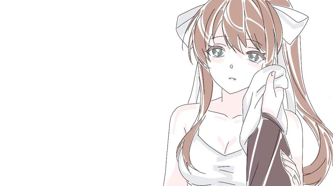 gwz1375935's tweet photo. #DDLC #ddlcmonika https://t.co/e4EuFXcFYi