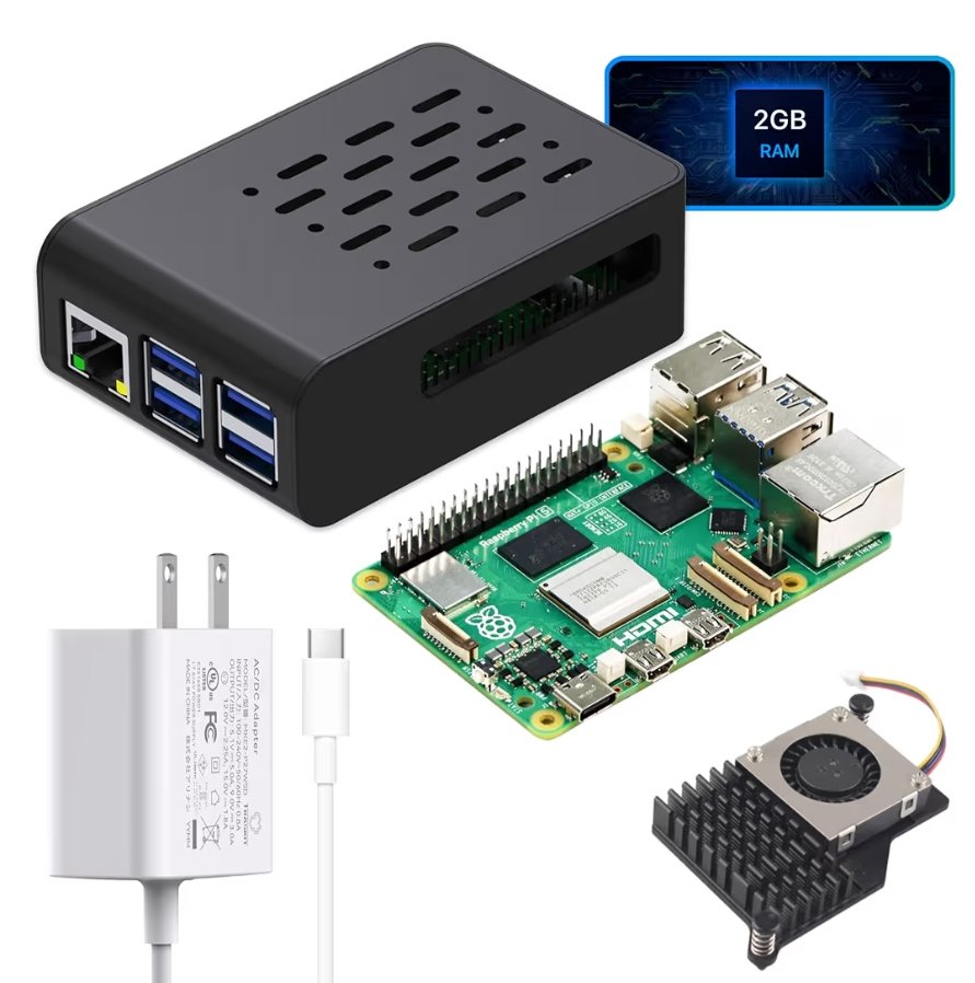 ebokify's tweet photo. Basic kit for Raspberry Pi 5 2GB RAM,27W PD Power Supply,PI5 Case, Active Cooler and Pi 5 2GB Single Board Included
🏪 Get Now: https://t.co/lFueTxaWlo
#RaspberryPi5 🍓 | #SingleBoardComputer ⚡ | #MiniPC 💻 | #Linux 🐧 | #MakerProjects 🚀 https://t.co/fsImgQpgjJ