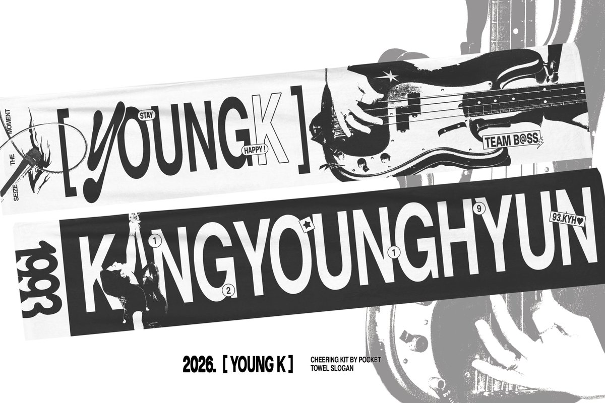 lovemypocketboy's tweet photo. ✶✶✶
2026 Cheering Kit for #YOUNGK
©pocket

🗓~8/2
🔗https://t.co/eO5mvXnfAS

#RT 추첨 2분께 원하시는 슬로건 보내드립니다 !
#데이식스 #DAY6 #영케이 #YoungK https://t.co/ahNAjTbguQ
