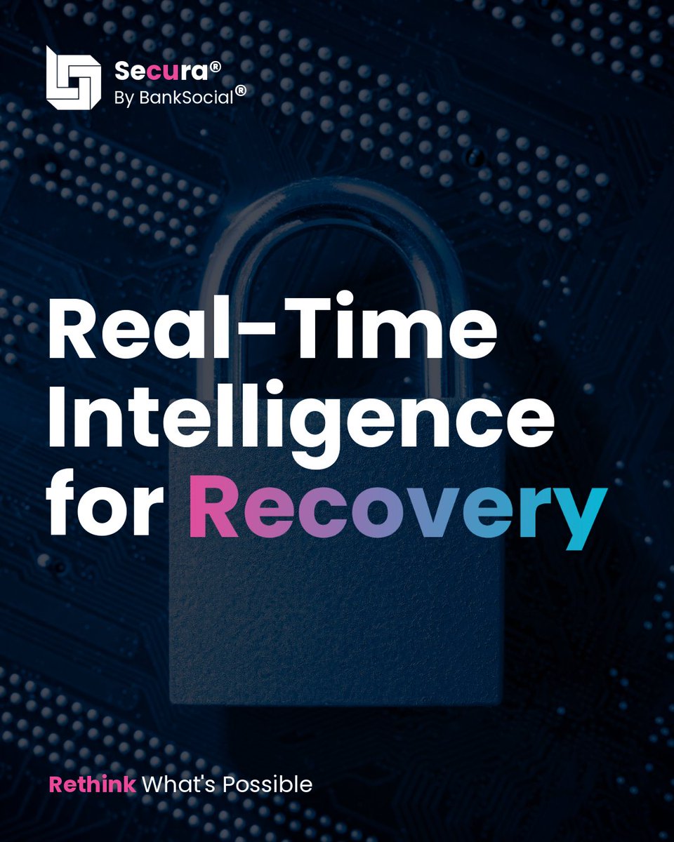 BANKSOCIALio's tweet photo. Security shouldn't be an afterthought. BankSocial Wallet's Secura connects identity, payments, and recovery into one defense.

Learn more at: https://t.co/6K2D54OUgV

#BankSocial #Secura #DigitalSecurity https://t.co/C5Lymnwa6K