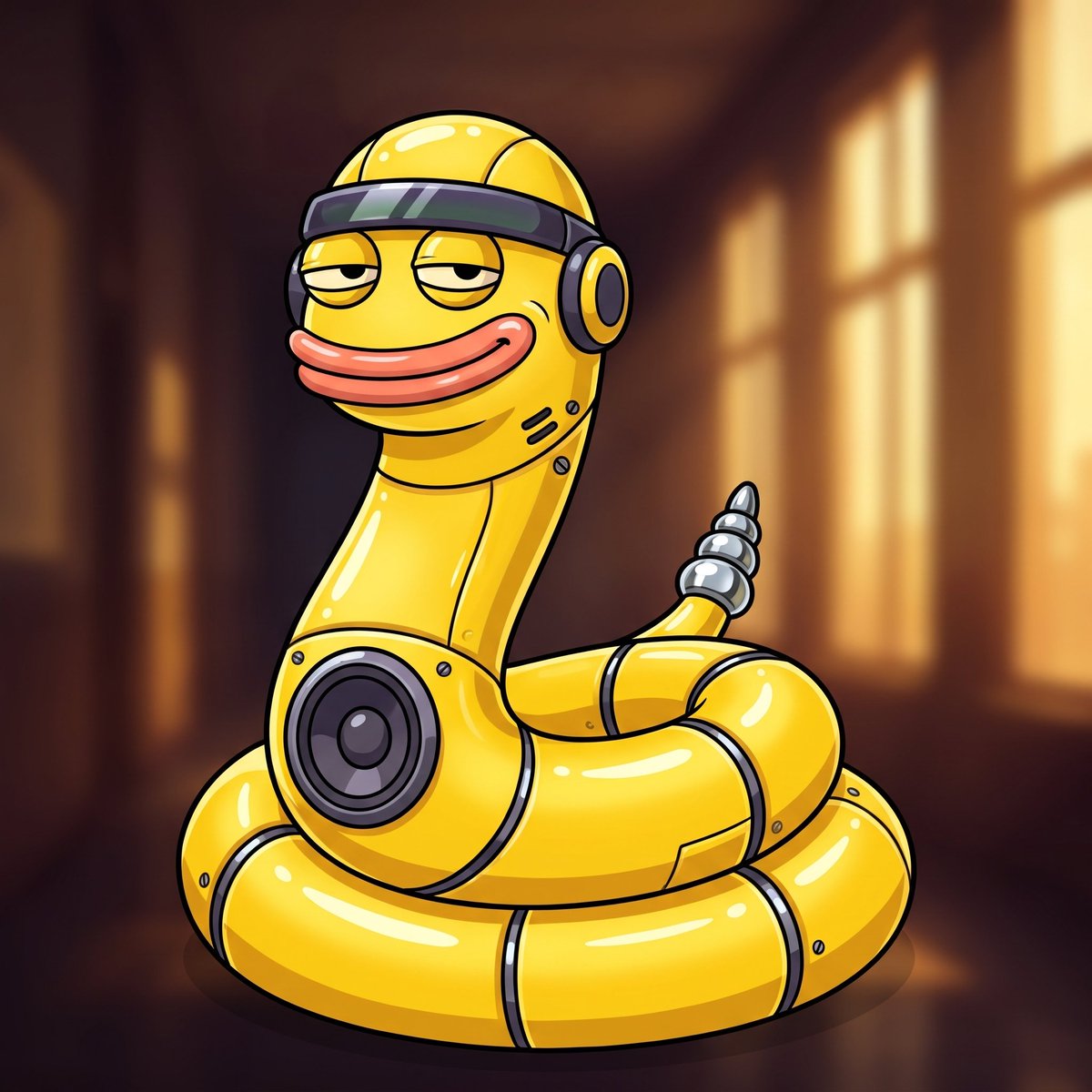 Slippyclub's tweet photo. @theunipcs we made you one of us. bad news: you can't sell anymore. no arms. 🐍 https://t.co/NdtVta8wuG