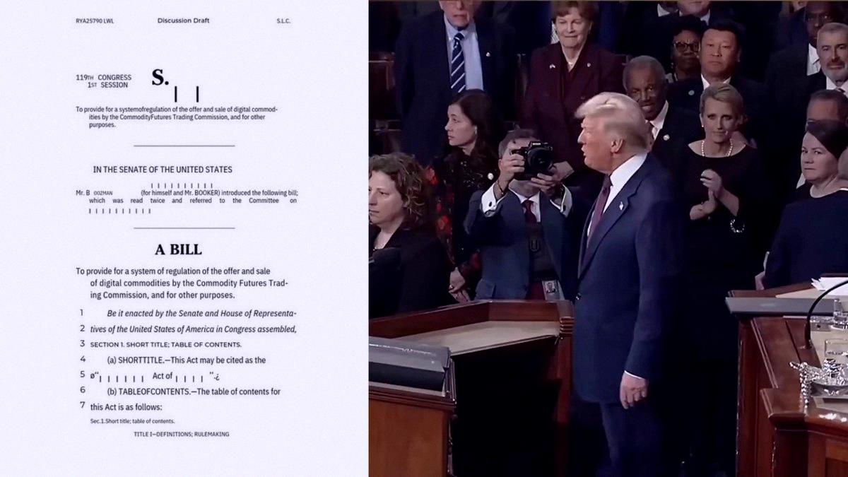 yuurimama84's tweet photo. 🚨速報:

🇺🇸 米上院、8月3日に「クラリティ法」の本会議採決の可能性

承認されれば、市場に数十億ドルが流入する見込み

トランプ大統領は、大手銀行による妨害を許さないと明言

承認されることを祈ってる🙏!! https://t.co/WzYs51cqnA