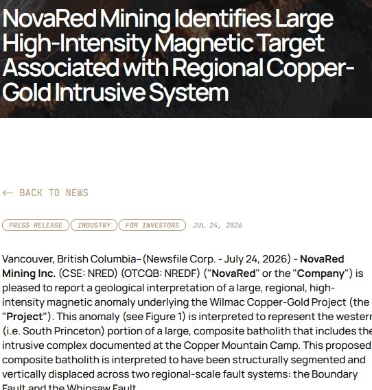KellyByrne313's tweet photo. Guys, this one just moved higher on my watchlist. NRED is combining magnetics, IP/AMT and geochemistry to sharpen future drill targets. What do you think happens if the next data confirms?
#sundayvibes
MARA ELAB https://t.co/zFR0WHAddb