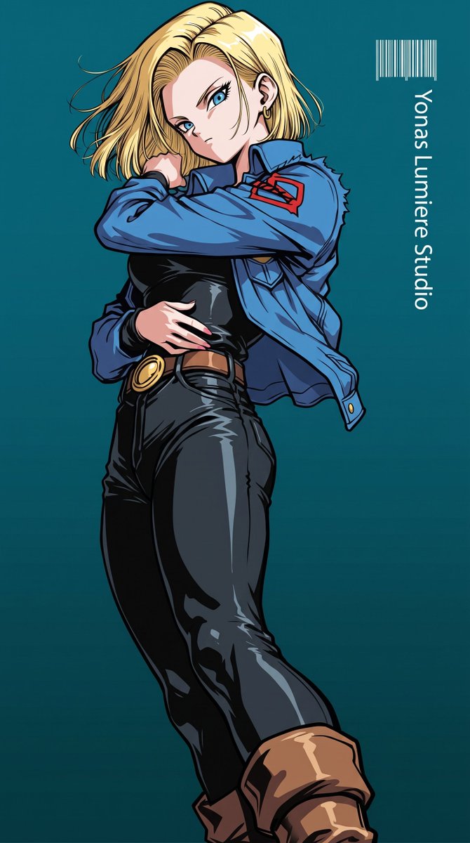 oneesan_aiart's tweet photo. Android 18 — calm, confident, and exceptionally powerful, proving that true strength is matched by unwavering composure and timeless determination. ⚡✨

#Android18 #DragonBall https://t.co/ks82bxWl9V