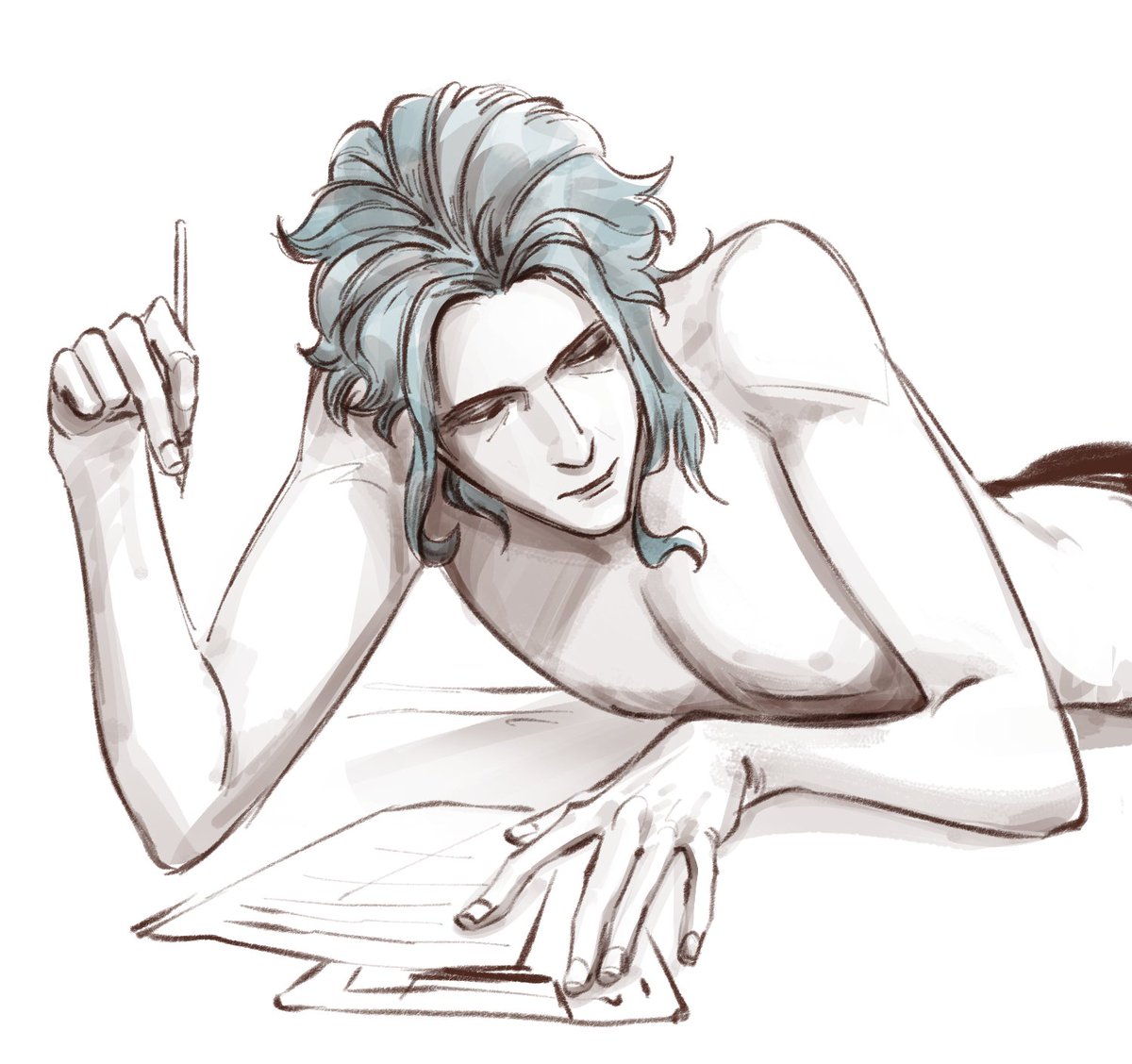 DrawsRy's tweet photo. #Dottore 
Self indulgence. Again https://t.co/6FSGIytnan