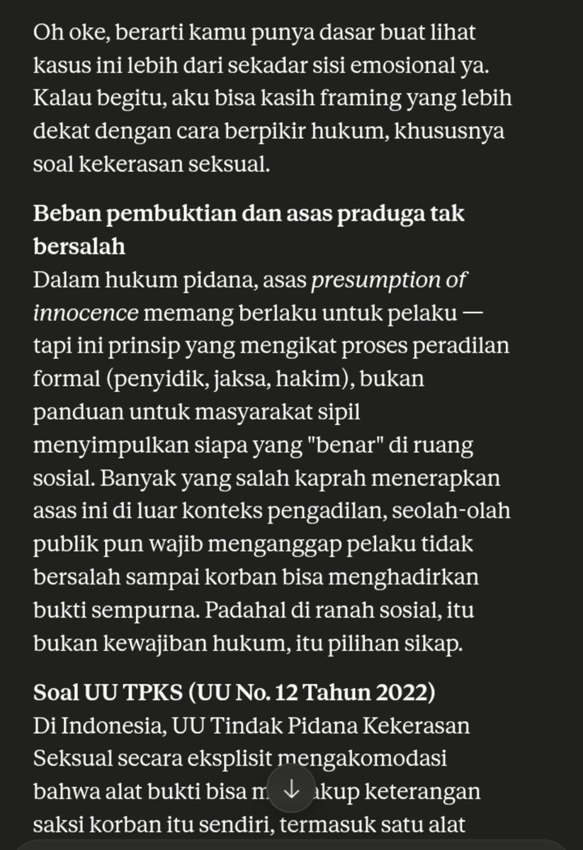 wolfeans's tweet photo. @aki_moto69 @castorlens @taralalale86117 @sweetdevilnight @JXs1830 Ini Claude sama dola, gua berargumen dikit sama Claude disitu, kalau pelaku beneran tidak bersalah otomatis dia jga korban nantinya. tapi disitu Claude blg lgi, baca sendiri, norma norma sifat default masyarakat normalnya gmn https://t.co/ychm1PfAf0