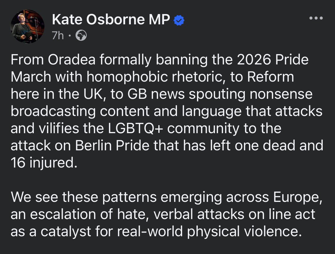BritisherPaz49's tweet photo. Ann Widdecombe was murdered because of irresponsible idiots idiots like 
Kate Osborne.

Prove me wrong. https://t.co/kK9Ko1smkm