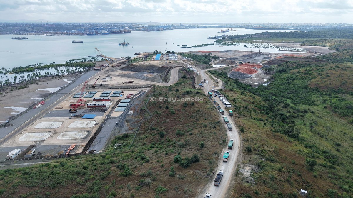 ray_omollo's tweet photo. For Special Economic Zones (SEZ) to attract and retain investment, industrial development must be matched by efficient transport infrastructure that connects businesses to markets, ports and logistics networks. 

The ongoing construction of the Economic Zone 1 Road within the Dongo Kundu SEZ in Mombasa is a key investment in creating that connectivity.

Implemented by the Kenya National Highways Authority (@KeNHAKenya), the road forms the principal internal transport corridor within Phase I of the SEZ, providing access for heavy commercial traffic and linking industrial plots to critical transport infrastructure. 

It connects directly to the Mombasa Southern Bypass, while enhancing access to the Port of Mombasa, Moi International Airport, Standard Gauge Railway (SGR) cargo corridors and the planned Dongo Kundu Port Berth.

The project is expected to improve the movement of goods and services, strengthen the attractiveness of the SEZ to investors and support job creation and industrial growth along the Coast.

The State Department for Internal Security and National Administration continues to support the delivery of the project by promoting road safety, maintaining a secure operating environment and strengthening coordination among relevant agencies, helping safeguard critical economic infrastructure and sustain investor confidence within the Dongo Kundu SEZ. MORE PICS - https://t.co/VKb8B6dRap