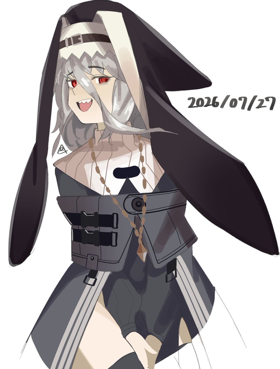 4riziye's tweet photo. #アークナイツ版深夜の真剣お絵かき60分一本勝負 
スペクター🎂 https://t.co/TdsNEy7tjS