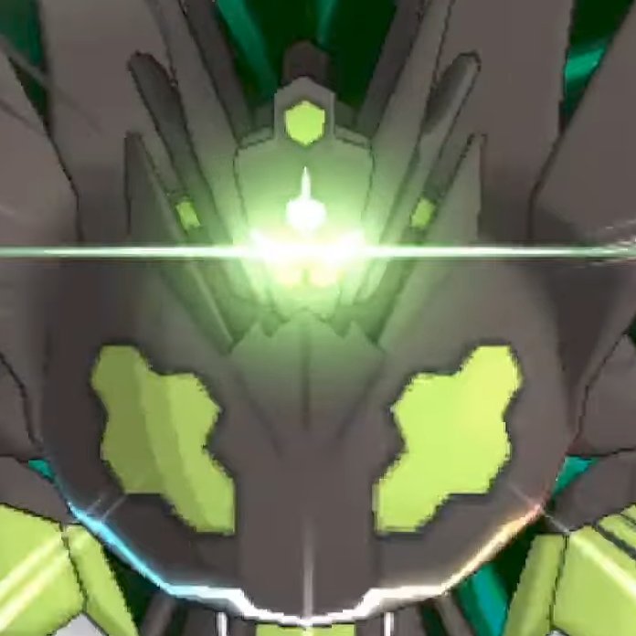 DetectivEsse's tweet photo. I love how Zygarde constantly does this https://t.co/e0hq9B7Tsl