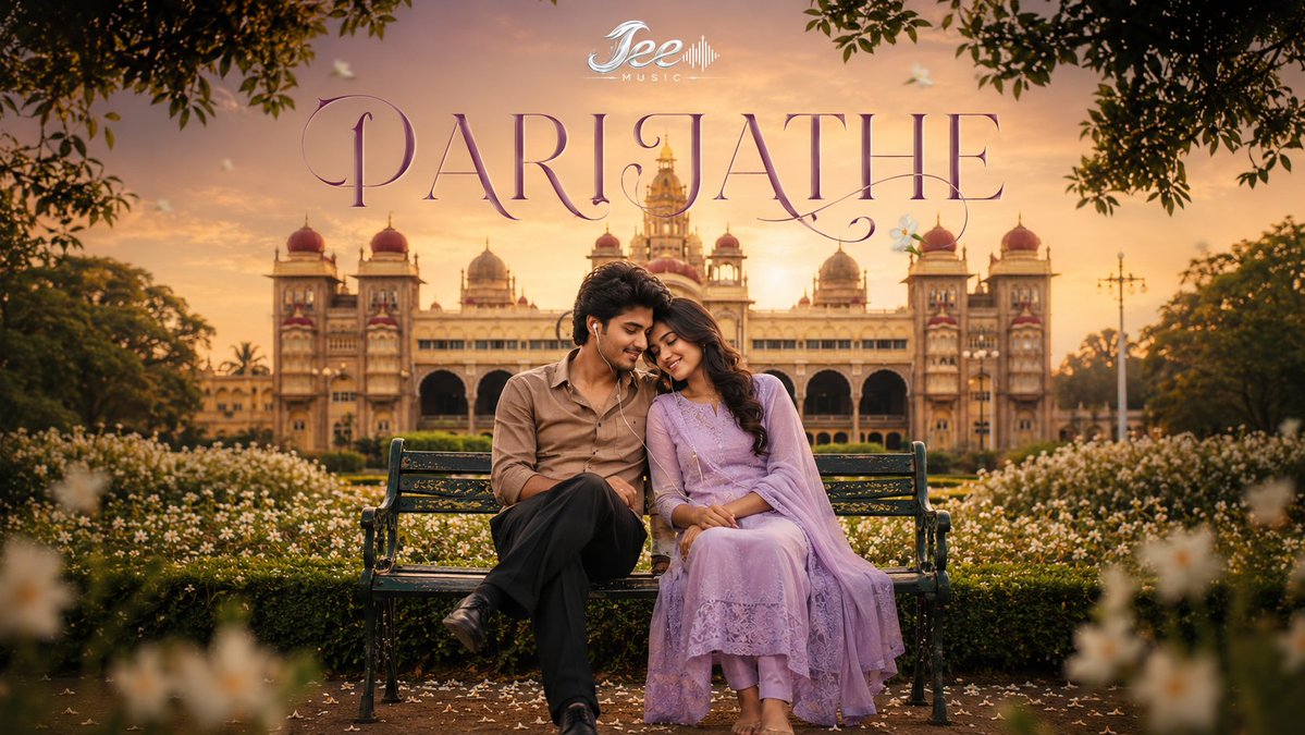 JeeMusic23's tweet photo. ಪಾರಿಜಾತೆ – Romantic Melody Video Song out now. 🎶🌸❤️
Link 🖇️ https://t.co/VxOO43hByg
#Parijathe #JeeMusic #JeeWrites #KannadaMusic https://t.co/SqvuYUxdCp