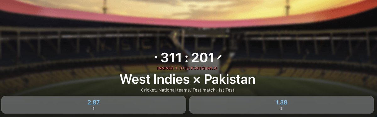 lukycricketIN's tweet photo. West Indies VS Pakistan

Let Luck be on your side and place your bet, we will give you 100% deposit bonus 

₹500 to the first 10 people who comment under this post proof of their first bet on https://t.co/QmeuXtAzW7
like + retweet
#cricket https://t.co/ugBMgGHPlN