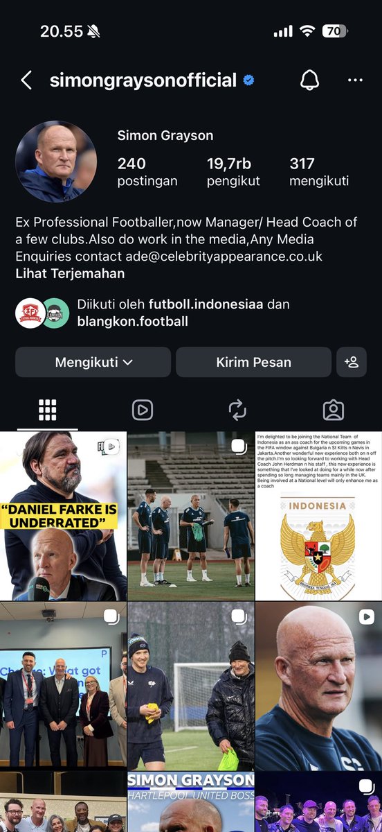 jagoan256's tweet photo. @IndosFC apakah bapak ini sudah tidak menjadi staff kepelatihan timnas lagi? https://t.co/9ma5OEwj1S