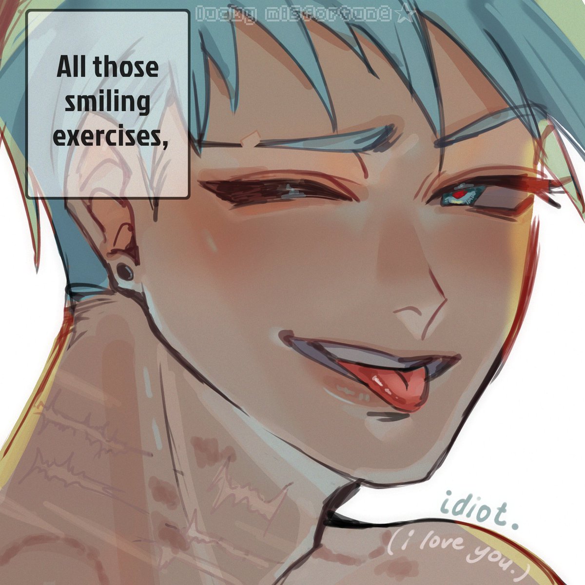 luckymisALT's tweet photo. "and then I go and spoil it all by saying something stupid like i love you~"

rebellion!ivantill
#ALNST #ivantill https://t.co/jNbNe92fCp