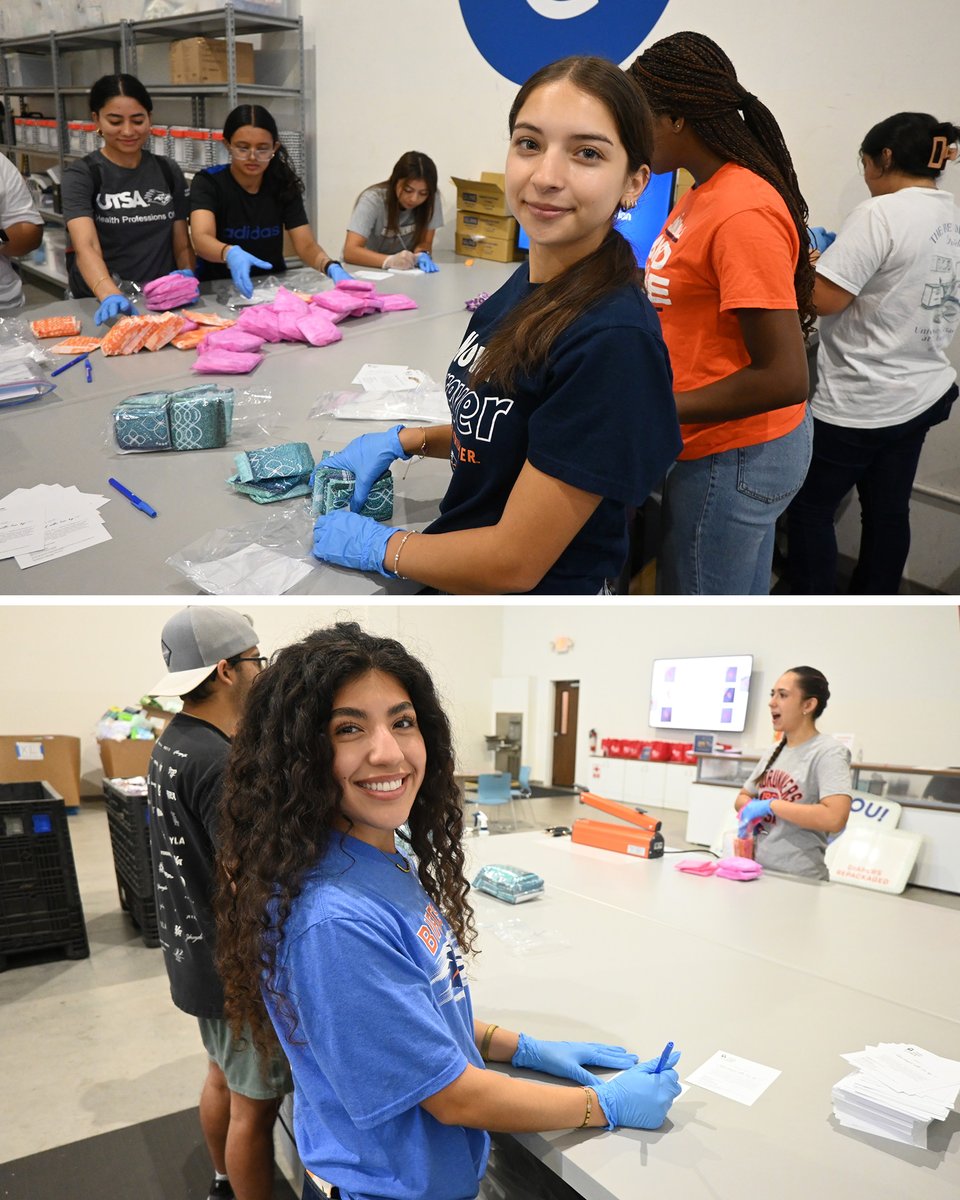 TXDIAPERBANK's tweet photo. A lot of care goes into every package before it reaches a family.

A big thank-you to the UTSA Pre-Dental Volunteers for stopping by and helping us package diapers and menstrual supplies. Your time, energy, and willingness to help made a real difference, and we’re so grateful you chose to spend part of your day with us.

It’s volunteers like you who help make sure more families receive the essentials they need with dignity and care. ❤️

#UTSAPreDental #VolunteerWithPurpose #TexasDiaperBank #CommunityInAction #DignityForAll