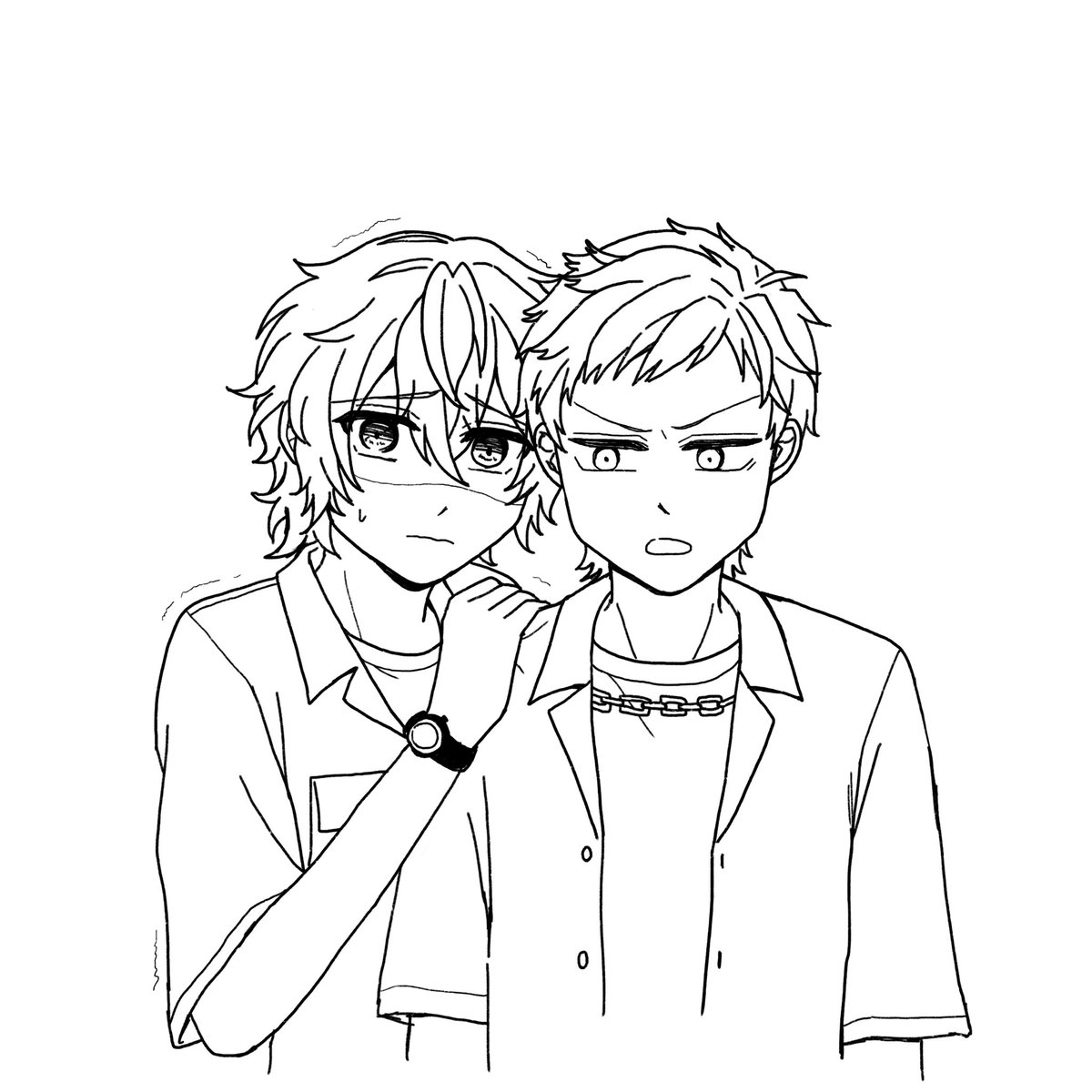 mero__co's tweet photo. 今の気持ちとは全然関係ない絵です https://t.co/axrez7iaHO