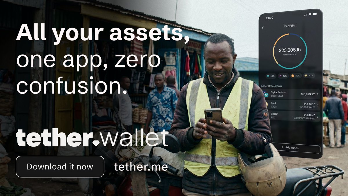 tether wallet tweet media