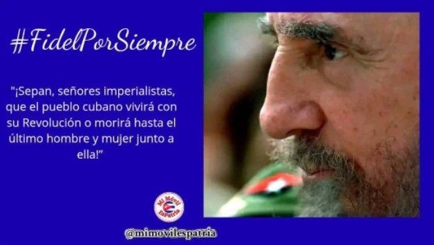 ADLpez2's tweet photo. #100AñosConFidel  #LaPatriaSeDefiende
#FidelPorSiempre
@abttTunas https://t.co/qNpYdyhvp3