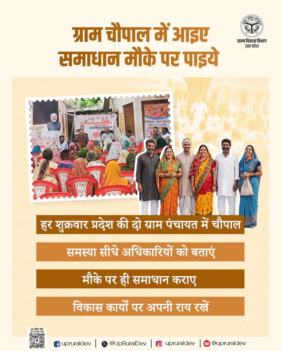 ग्राम्य विकास विभाग, उत्तर प्रदेश tweet media