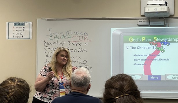 LynchAssociates's tweet photo. It’s hot in Houston and not just the temperature! Many thanks to the Archdiocese of Galveston-Houston for inviting us to speak and sponsor at their 2026 Parish Engagement Conference. So good to spend time with people on fire with Stewardship. Hope to see y’all again soon! https://t.co/wBM5pQVvtr