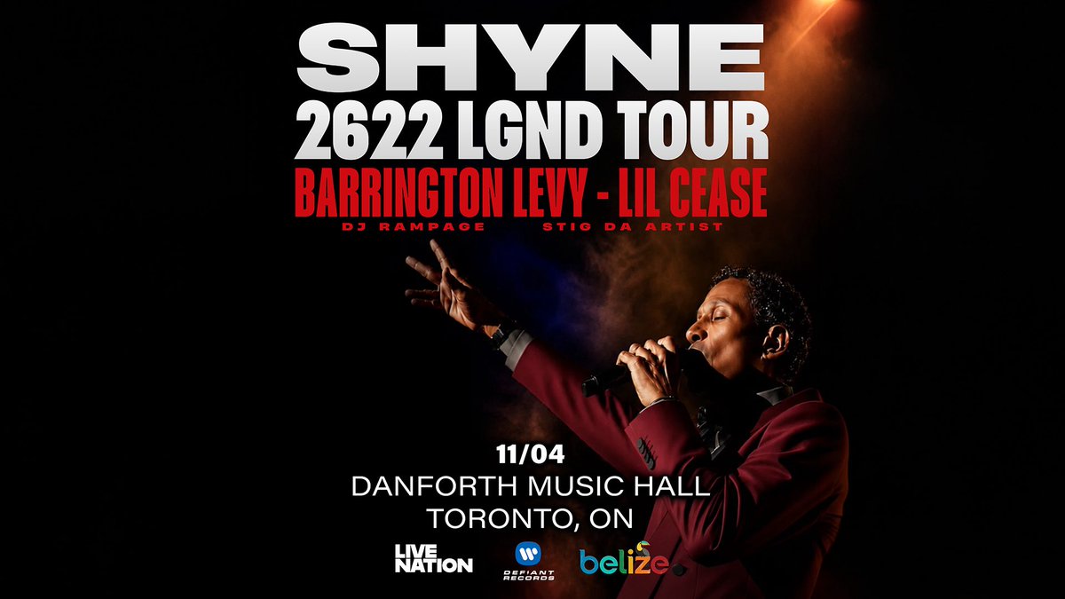 TheDanforthMH's tweet photo. JUST ANNOUNCED: Experience the legacy of hip-hop icon Shyne when he brings his signature flow, timeless storytelling, and classic sound to the Danforth Music Hall on Wednesday, November 4!🎤
ON SALE: Fri, July 31 | 10am
🎟️: https://t.co/tmQp2ngEqh https://t.co/4LRCWTyVAe